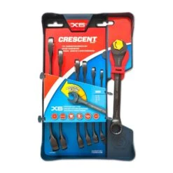 Crescent X6 12 Point Metric Wrench Set 11 In. L 7 Pk