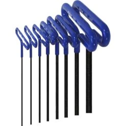 Eklind 10 Mm Metric T-Handle Hex Key 8 Pc