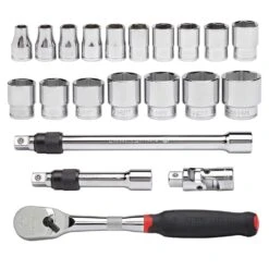 Craftsman V-Series 1/2 In. Drive SAE 6 Point Socket And Tool Set 21 Pc 14 Craftsman V-Series 1/2 In. Drive SAE 6 Point Socket And Tool Set 21 Pc -Irwin Store 06da518a 07cd 473b adb2 97bf674ab6fe