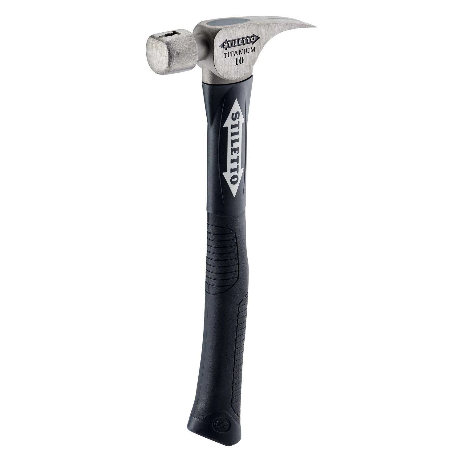 Stiletto 10 Oz Smooth Face Claw Hammer 14.5 In. Titanium Handle 1 Stiletto 10 Oz Smooth Face Claw Hammer 14.5 In. Titanium Handle