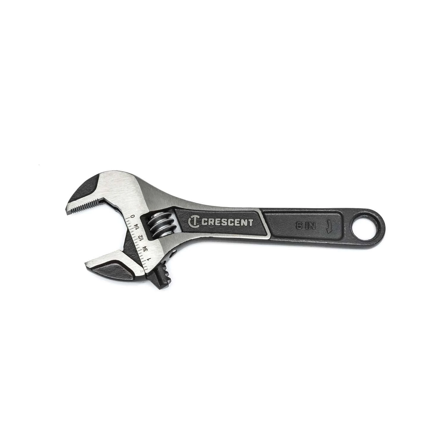 Crescent Metric And SAE Wide Jaw Adjustable Wrench 6 In. L 1 Pc 1 Crescent Metric And SAE Wide Jaw Adjustable Wrench 6 In. L 1 Pc
