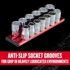 Craftsman V-Series 1/2 In. Drive Metric 6 Point Socket Set 13 Pc -Irwin Store 11fcf316 b97c 4998 9623 c0684c22fee1