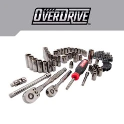 Craftsman OVERDRIVE 1/4 And 3/8 In. Drive Metric/SAE 6 Point Mechanic's Tool Set 99 Pc -Irwin Store 1b043f20 161d 4b48 bb42 2db9bf4a063b