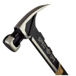 Spec Ops 22 Oz Milled Face Claw Hammer 9.25 In. Polypropylene/TPR Handle 13 Spec Ops 22 Oz Milled Face Claw Hammer 9.25 In. Polypropylene/TPR Handle -Irwin Store 1b54da46 c644 4368 bb73 9ae75b10ad8d