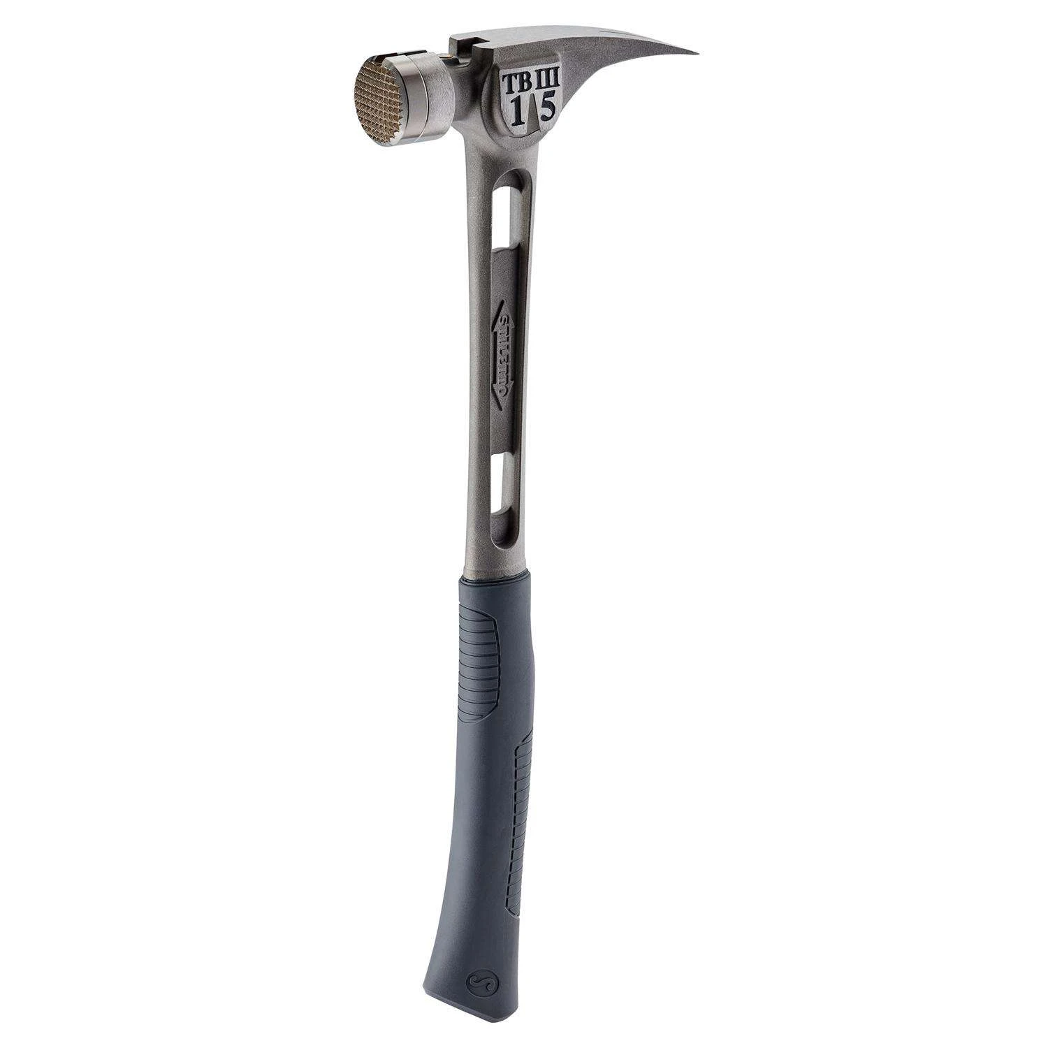 Stiletto Tibone 15 Oz Milled Face Claw Hammer 17.375 In. Titanium Handle 1 Stiletto Tibone 15 Oz Milled Face Claw Hammer 17.375 In. Titanium Handle