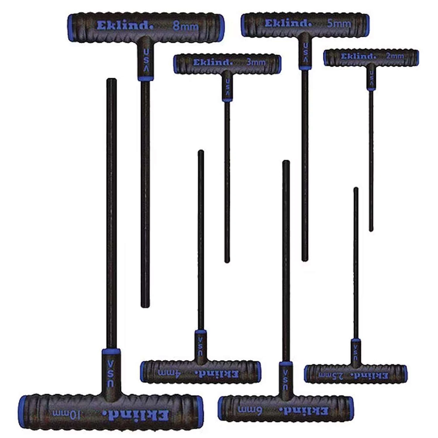 Eklind Power-T 2-10 Mm Metric T-Handle Hex Key Set 8 Pc 1 Eklind Power-T 2-10 Mm Metric T-Handle Hex Key Set 8 Pc