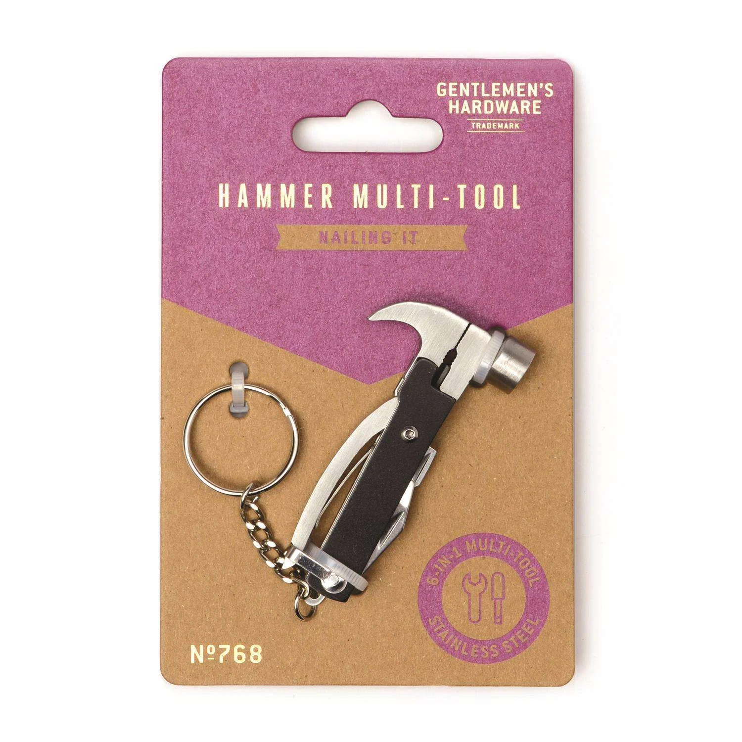 Gentlemen's Hardware Hammer Multi-Tool 1 Pc 1 Gentlemen's Hardware Hammer Multi-Tool 1 Pc