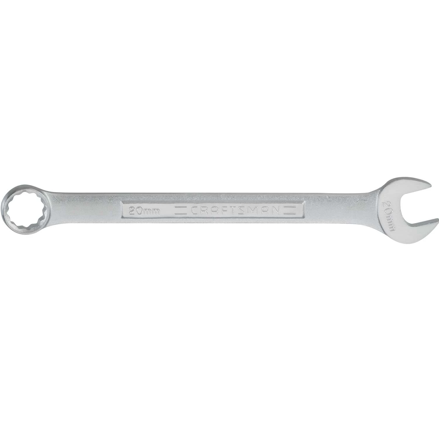 Craftsman 20 Mm X 20 Mm 12 Point Metric Combination Wrench 10.25 In. L 1 Pc 1 Craftsman 20 Mm X 20 Mm 12 Point Metric Combination Wrench 10.25 In. L 1 Pc
