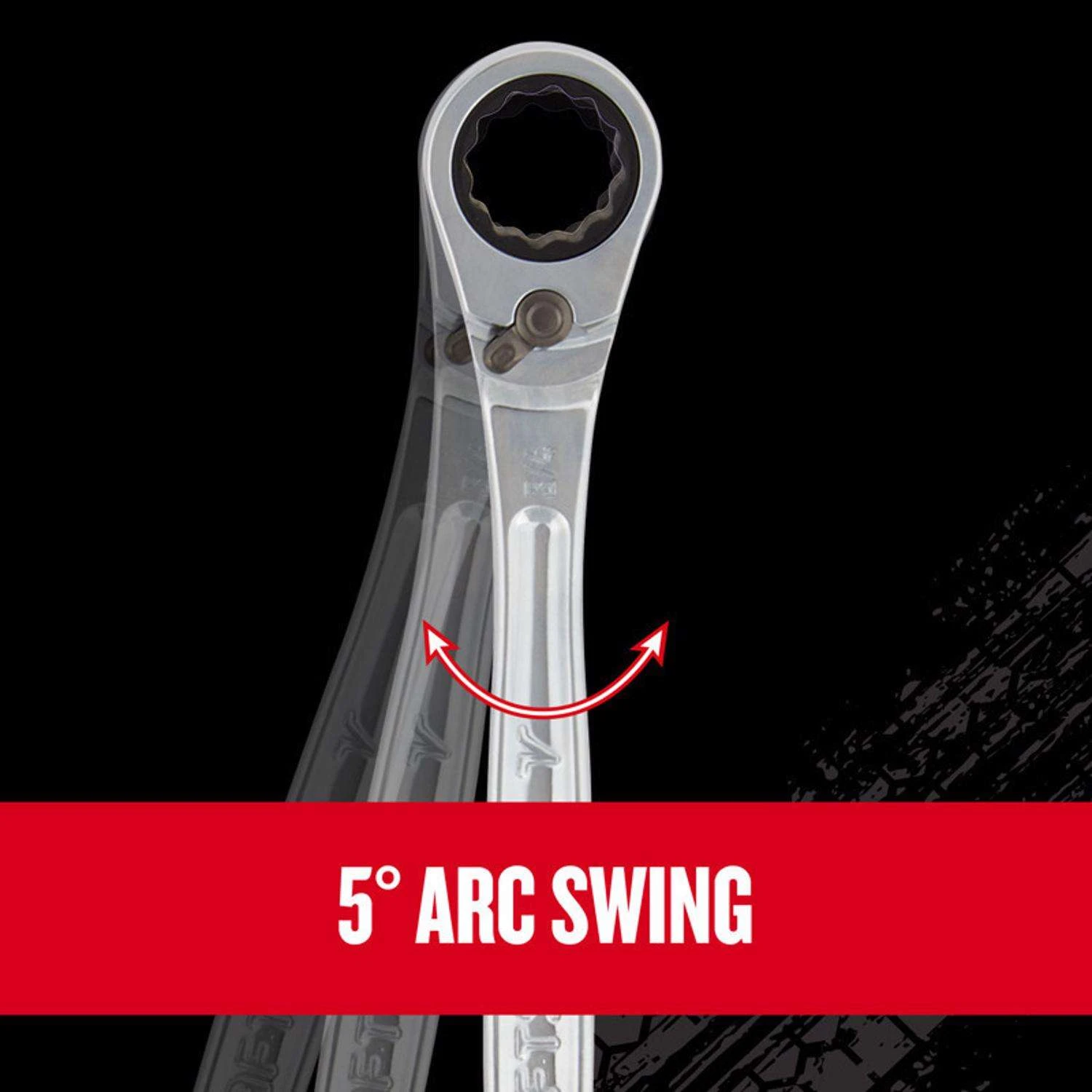 Craftsman V-Series SAE Extra Long Flex Head Box Wrench Set 7 Pc 3 Craftsman V-Series SAE Extra Long Flex Head Box Wrench Set 7 Pc - Image 3