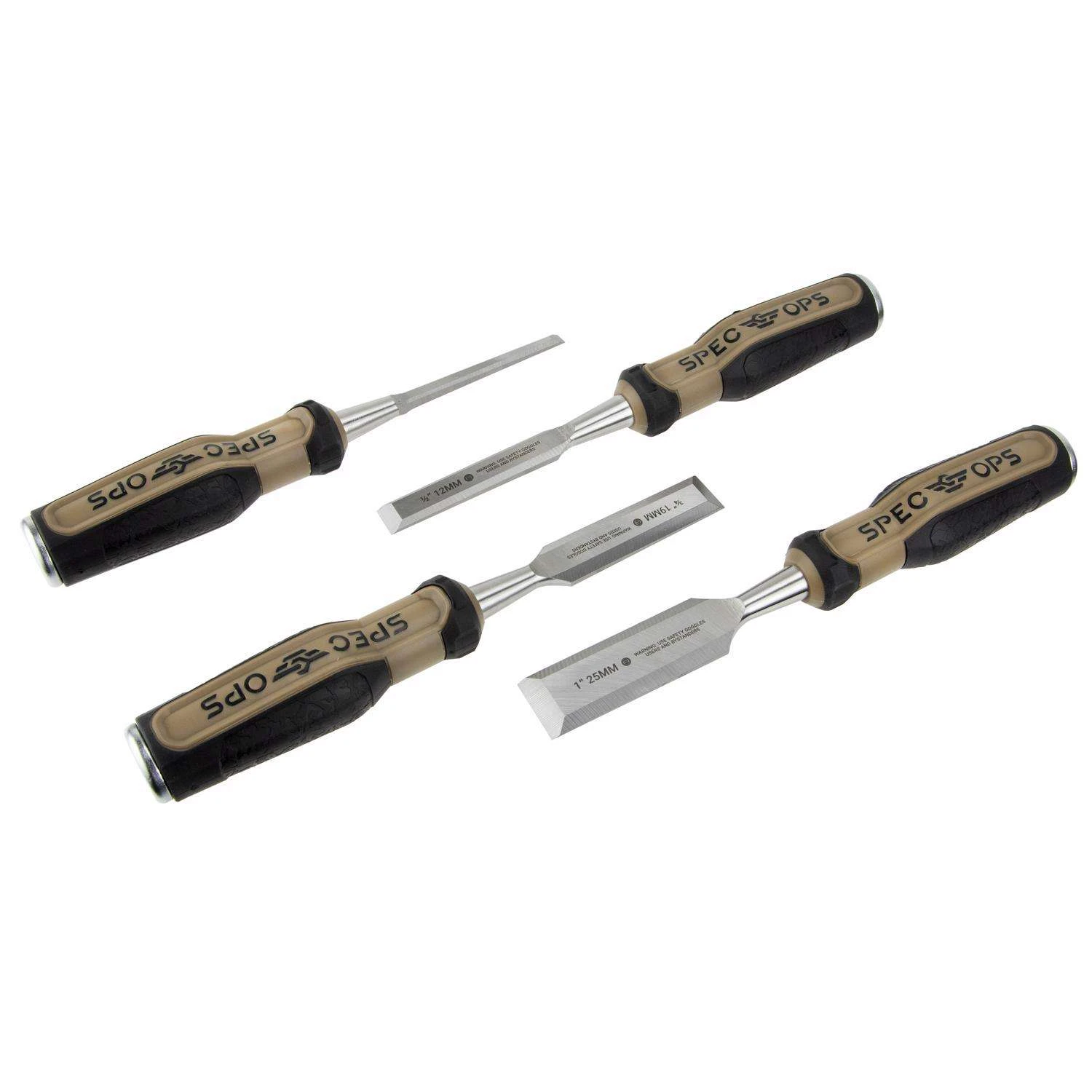 Spec Ops 4-1/4 In. L Wood Chisel Set 1 Pc 8 Spec Ops 4-1/4 In. L Wood Chisel Set 1 Pc - Image 8