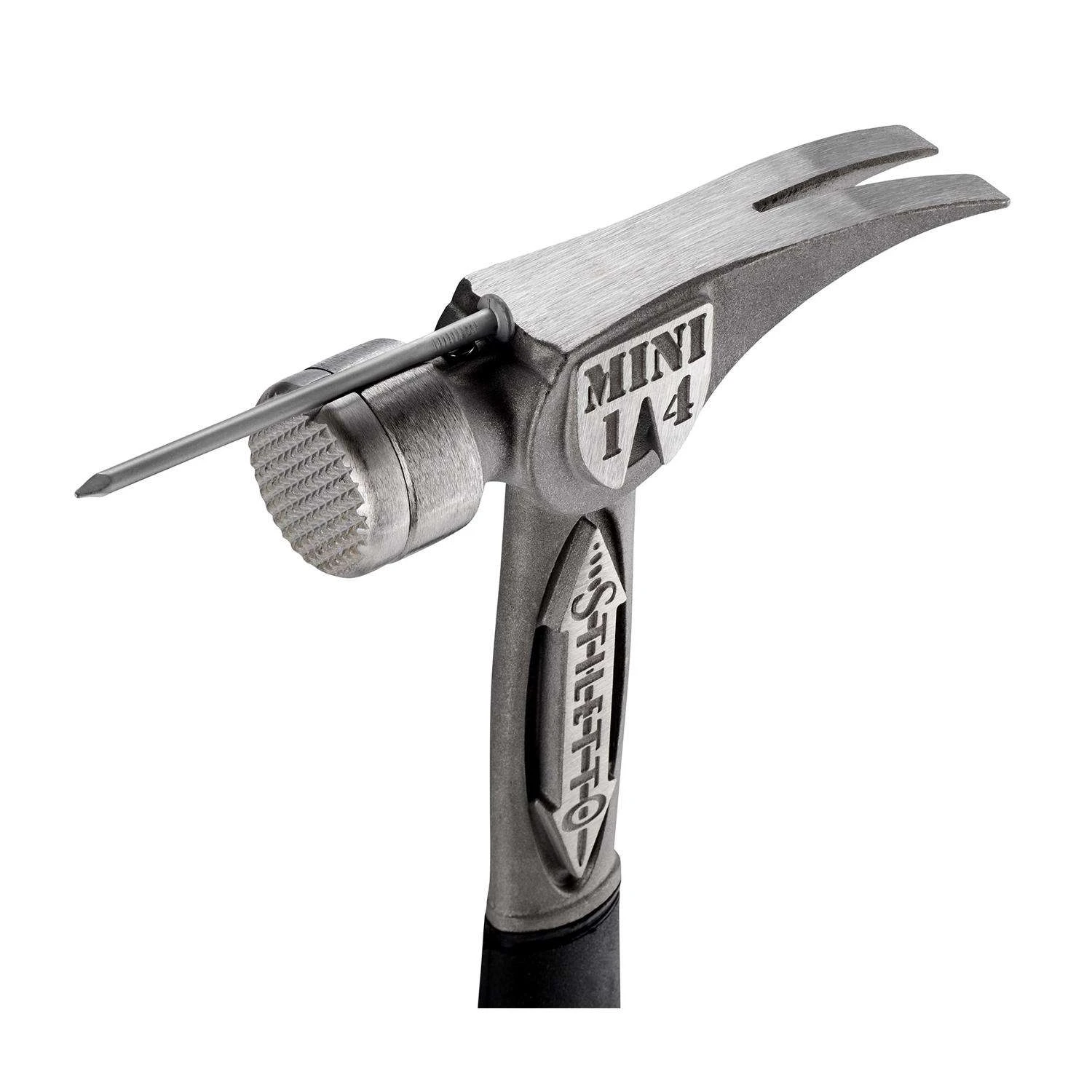Stiletto Tibone 14 Oz Milled Face Framing Hammer 15.25 In. Titanium Handle 3 Stiletto Tibone 14 Oz Milled Face Framing Hammer 15.25 In. Titanium Handle - Image 3