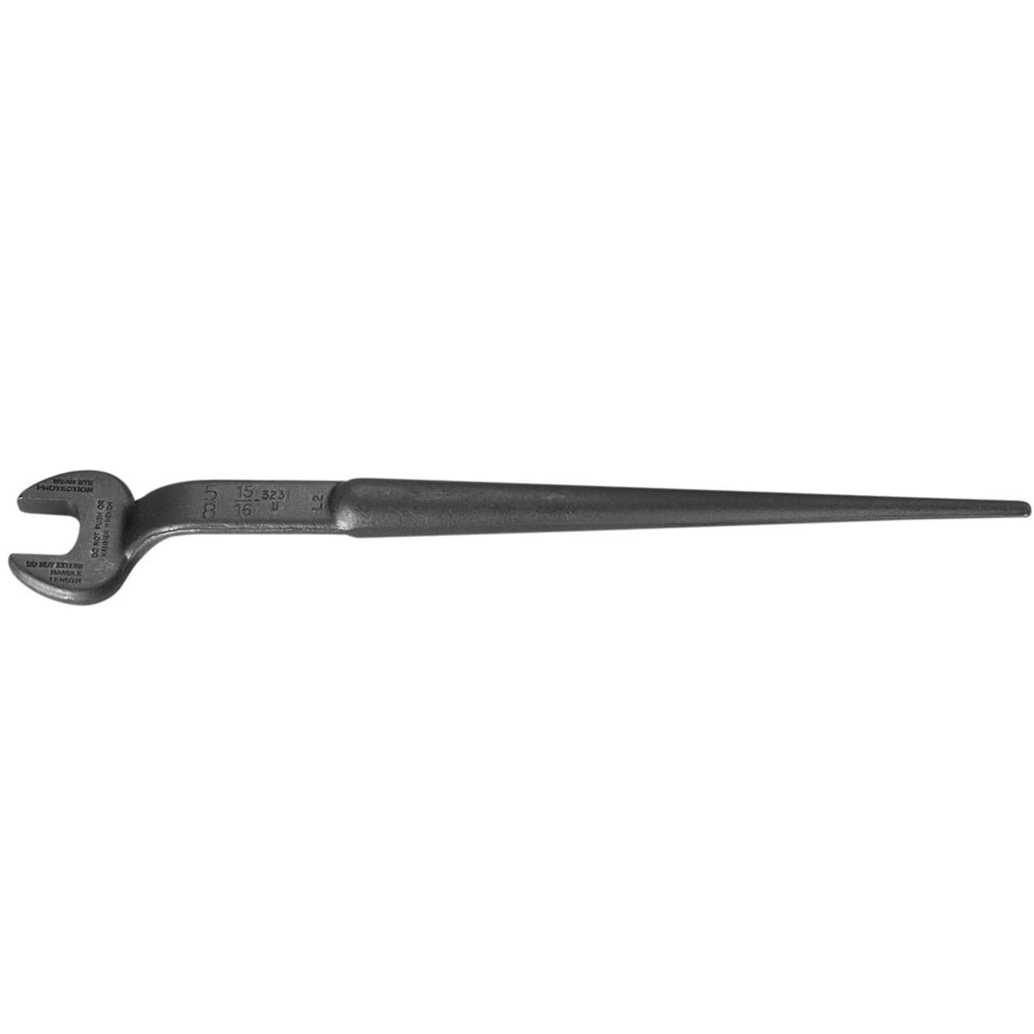 Klein Tools SAE Erection Wrench 16.625 In. L 1 Pc 1 Klein Tools SAE Erection Wrench 16.625 In. L 1 Pc