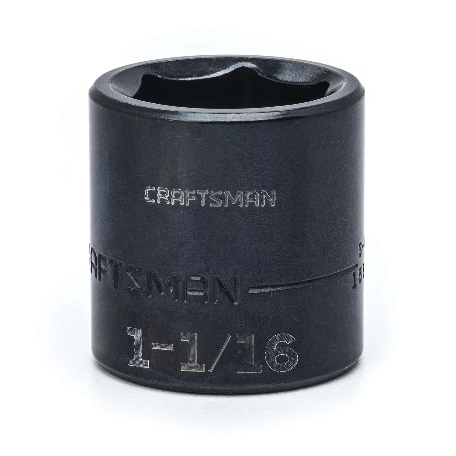 Craftsman 1-1/16 In. X 1/2 In. Drive SAE 6 Point Standard Impact Socket 1 Pc 1 Craftsman 1-1/16 In. X 1/2 In. Drive SAE 6 Point Standard Impact Socket 1 Pc