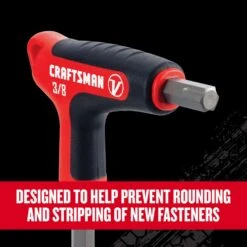 Craftsman V-Series X-Tract Technology SAE T-Handle Hex Key Set 9 Pc 10 Craftsman V-Series X-Tract Technology SAE T-Handle Hex Key Set 9 Pc -Irwin Store 3eea734a 3ea5 4add 974a 84b67ed7dc4e