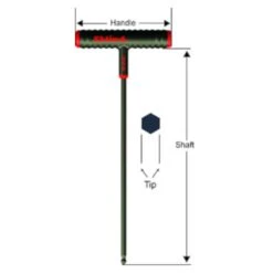 Eklind Power-T 5/16 In. SAE T-Handle Ball End Hex Key 1 Pc -Irwin Store 42108c4c 75f7 4853 a577 7ea569e1b3ca