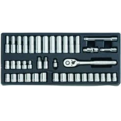 Craftsman 1/4, 3/8 And 1/2 In. Drive Metric And SAE 6 And 12 Point Mechanic's Tool Set 308 Pc -Irwin Store 4383bf81 56d6 4770 82a3 11a577d12282