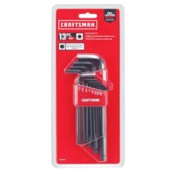 Craftsman Assorted SAE Long Arm Ball End Hex Key Set 13 Pc 7 Craftsman Assorted SAE Long Arm Ball End Hex Key Set 13 Pc -Irwin Store 47e761c6 435c 4561 b6b4 4e1677a33847