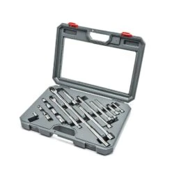 Crescent Assorted Sizes X 1/4 In. Drive SAE 6 And 12 Point Socket Wrench Set 16 Pc