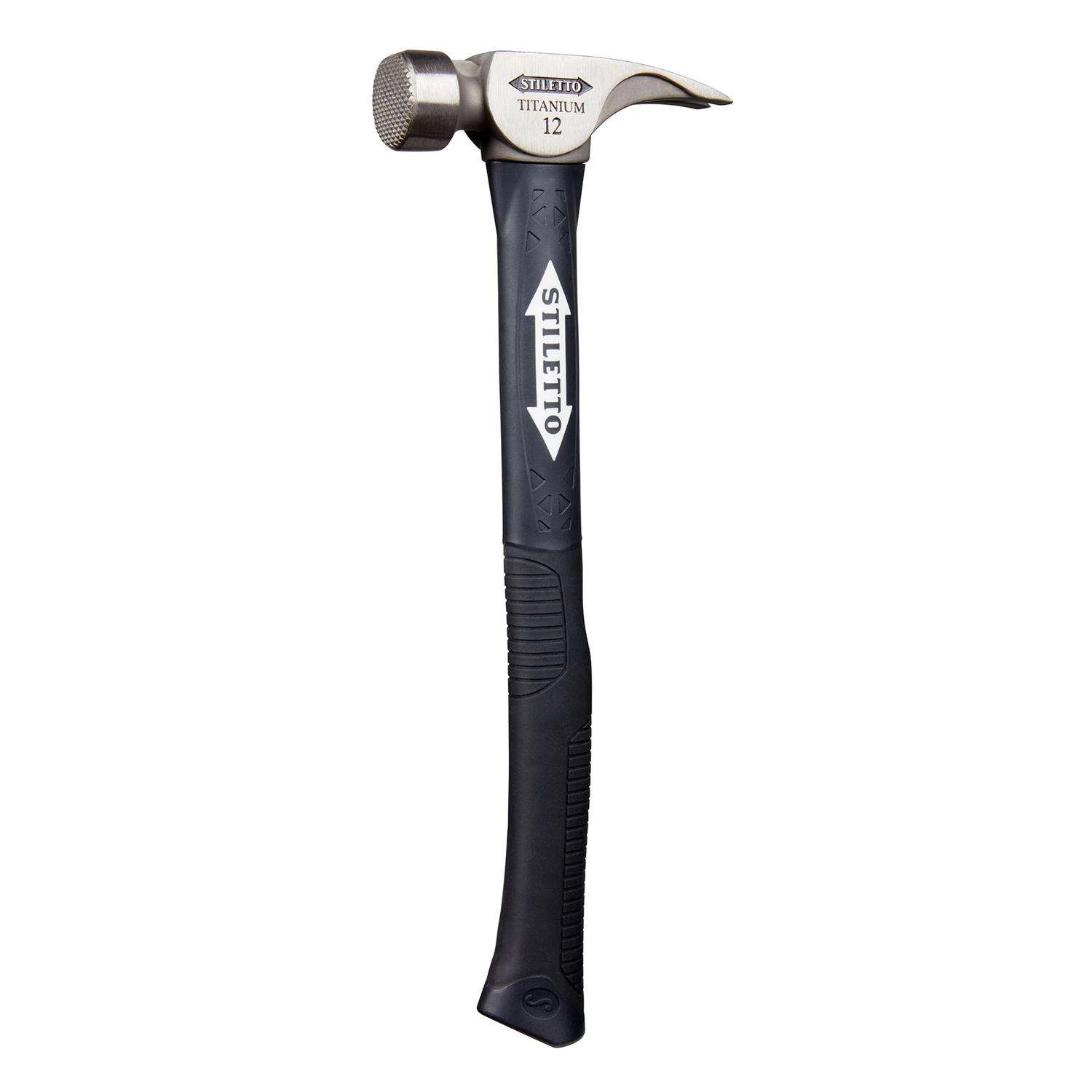 Stiletto 12 Oz Milled Face Framing Hammer 18 In. Titanium Handle 1 Stiletto 12 Oz Milled Face Framing Hammer 18 In. Titanium Handle