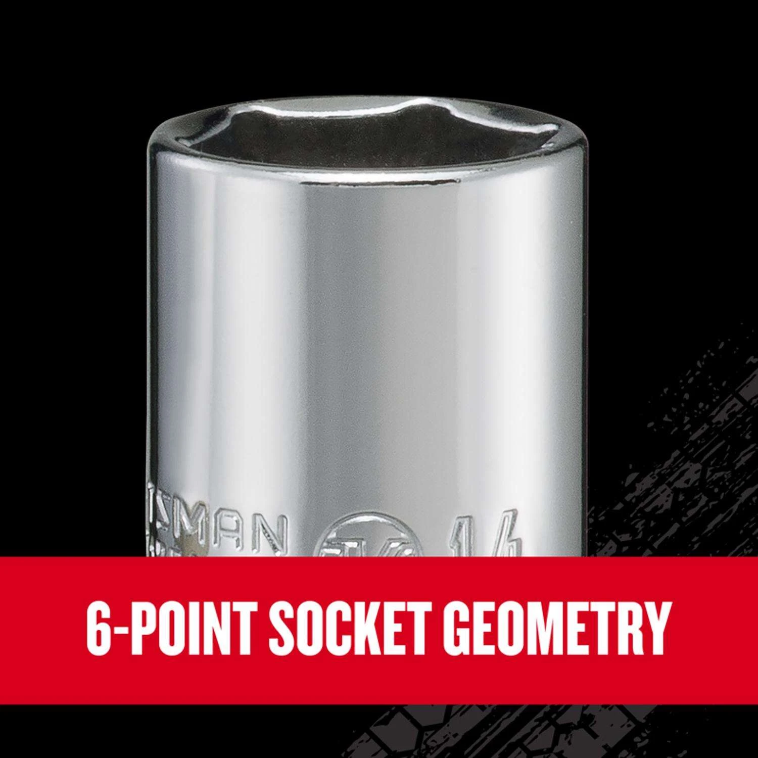 Craftsman V-Series 1/4 In. Drive Metric 6 Point Socket Set 10 Pc 3 Craftsman V-Series 1/4 In. Drive Metric 6 Point Socket Set 10 Pc - Image 3