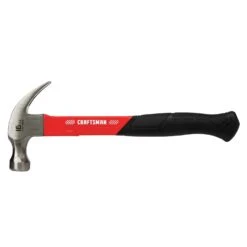 Craftsman 16 Oz Smooth Face General Purpose Claw Hammer 10.75 In. Fiberglass Handle