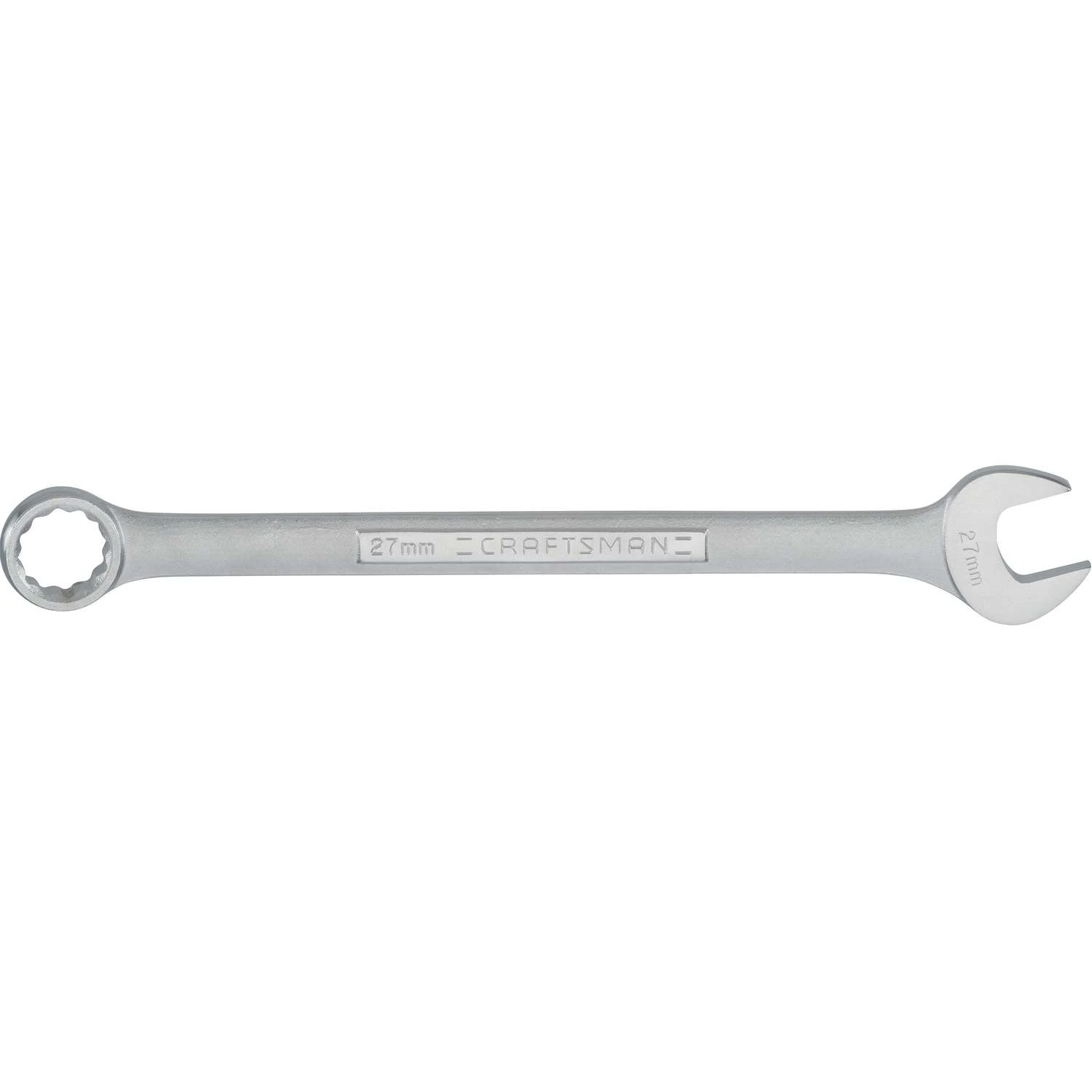 Craftsman 27 Mm X 27 Mm 12 Point Metric Combination Wrench 14.6 In. L 1 Pc 1 Craftsman 27 Mm X 27 Mm 12 Point Metric Combination Wrench 14.6 In. L 1 Pc