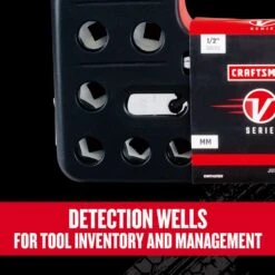 Craftsman V-Series 1/2 In. Drive Metric 6 Point Socket And Tool Set 21 Pc -Irwin Store 62f97a0c e396 4313 91c3 d5d43bfccf67