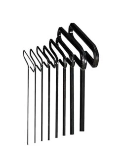 Eklind 3/32 - 1/4 In. SAE T-Handle T-Handle Hex Key 8 Pc