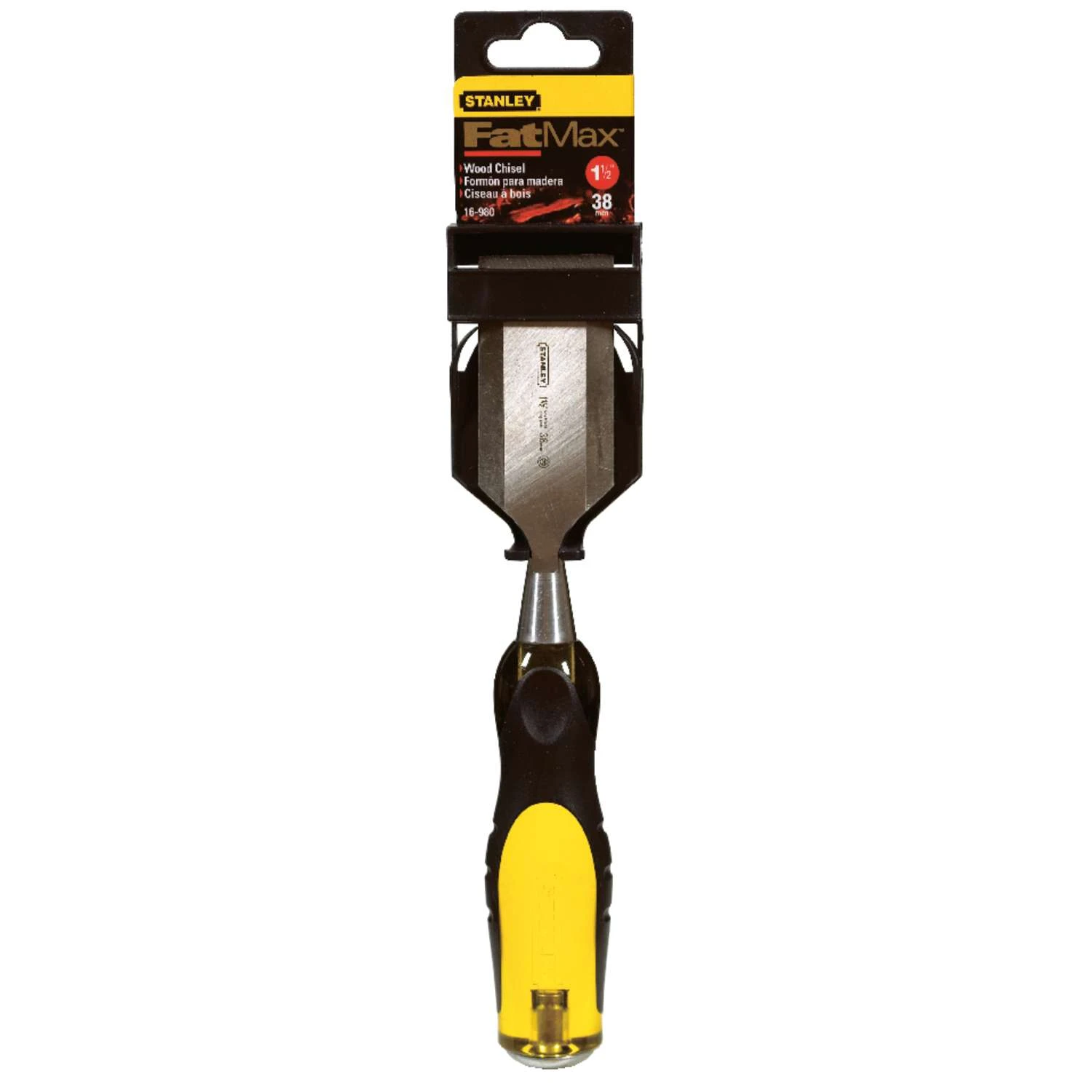 Stanley FatMax Thru-Tang 1-1/2 In. W Wood Chisel 1 Pk 1 Stanley FatMax Thru-Tang 1-1/2 In. W Wood Chisel 1 Pk
