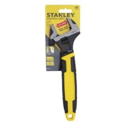 Stanley MaxSteel Metric And SAE Adjustable Wrench 10 In. L 1 Pc 7 Stanley MaxSteel Metric And SAE Adjustable Wrench 10 In. L 1 Pc -Irwin Store 76e4a360 4ee4 47e3 9bed 214f7aea507a
