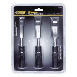 Steel Grip Wood Chisel Set 3 Pk