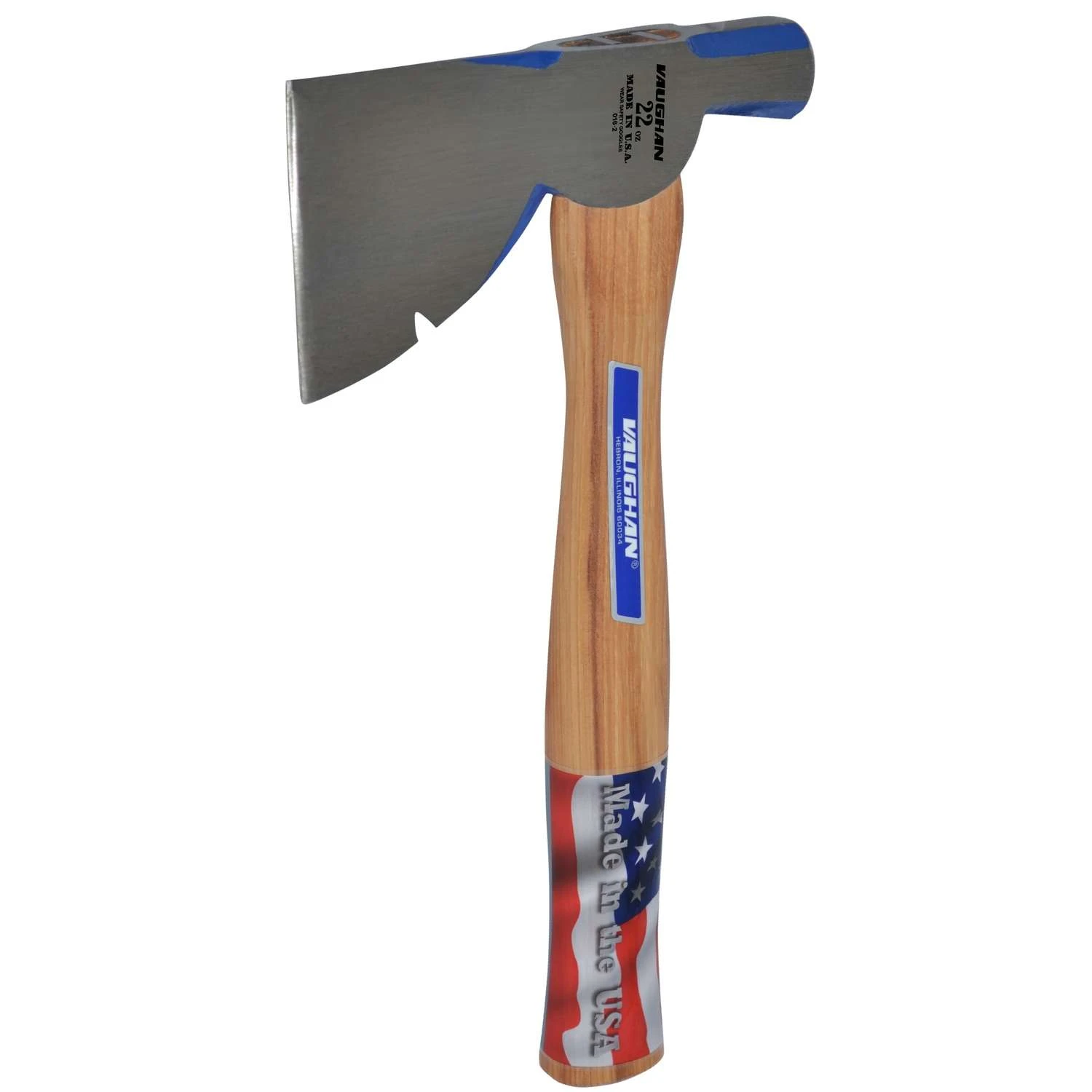 Vaughan 22 Oz Carbon Steel Half Hatchet Hickory Handle 13 In. 1 Vaughan 22 Oz Carbon Steel Half Hatchet Hickory Handle 13 In.