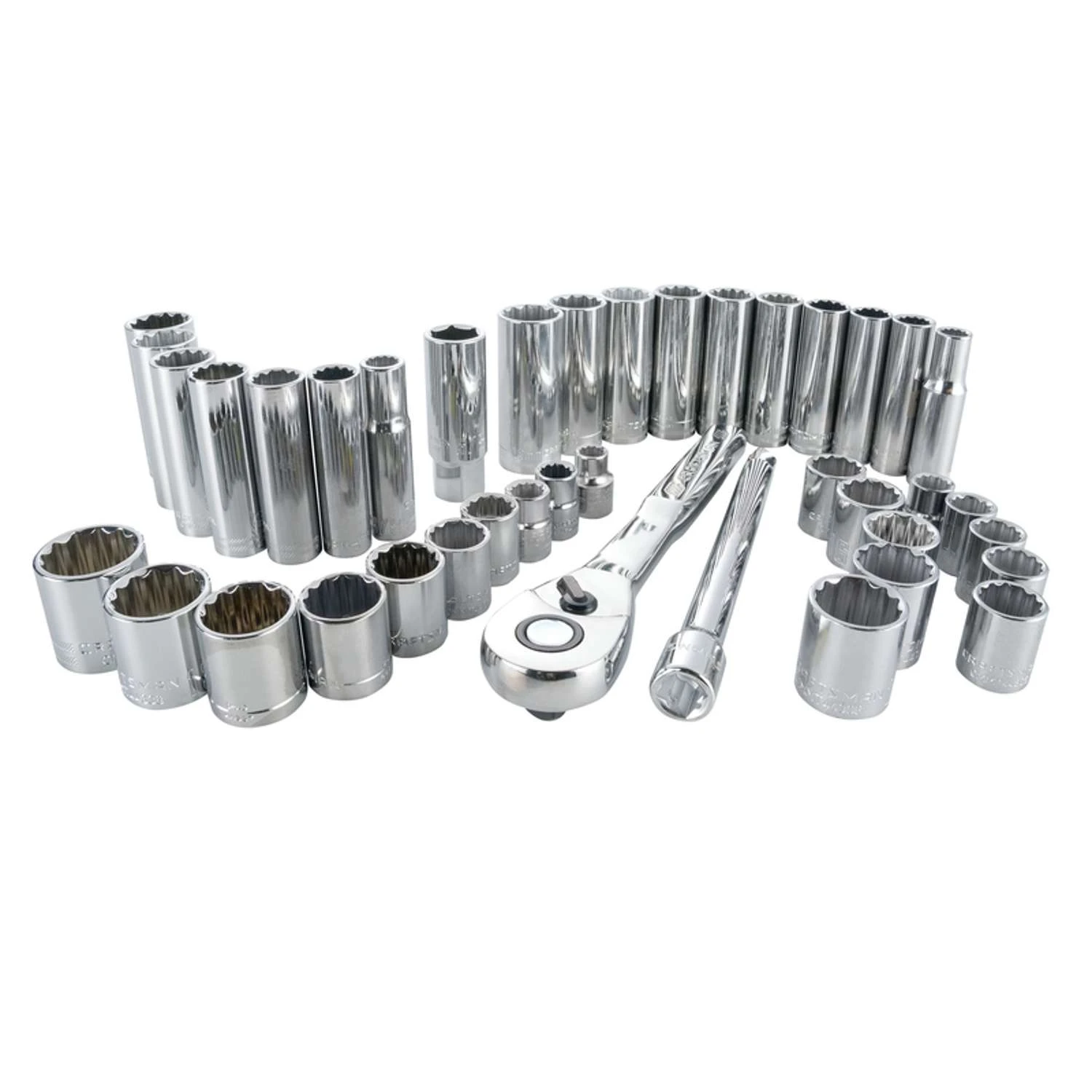 Craftsman 3/8 In. Drive Metric And SAE 6 Point Mechanic's Tool Set 40 Pc 1 Craftsman 3/8 In. Drive Metric And SAE 6 Point Mechanic's Tool Set 40 Pc