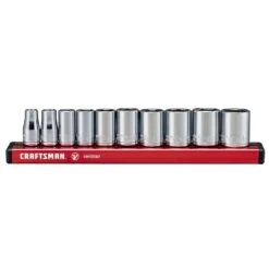 Front Page 42 Craftsman V-Series 1/4 In. Drive Metric 6 Point Socket Set 10 Pc