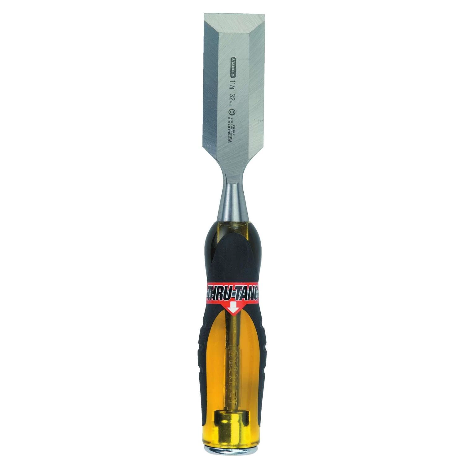 Stanley FatMax Thru-Tang 1-1/4 In. W Wood Chisel 1 Pk 2 Stanley FatMax Thru-Tang 1-1/4 In. W Wood Chisel 1 Pk - Image 2