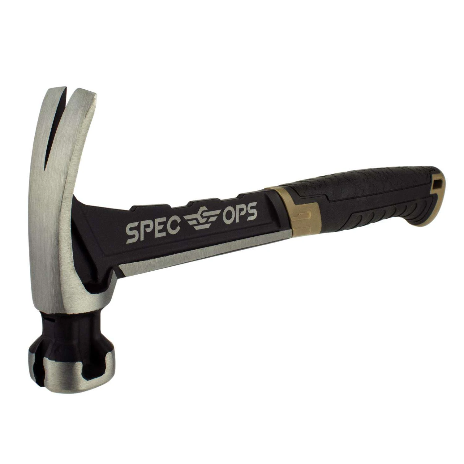 Spec Ops 20 Oz Smooth Face Claw Hammer 9.25 In. Polypropylene/TPR Handle 6 Spec Ops 20 Oz Smooth Face Claw Hammer 9.25 In. Polypropylene/TPR Handle - Image 6