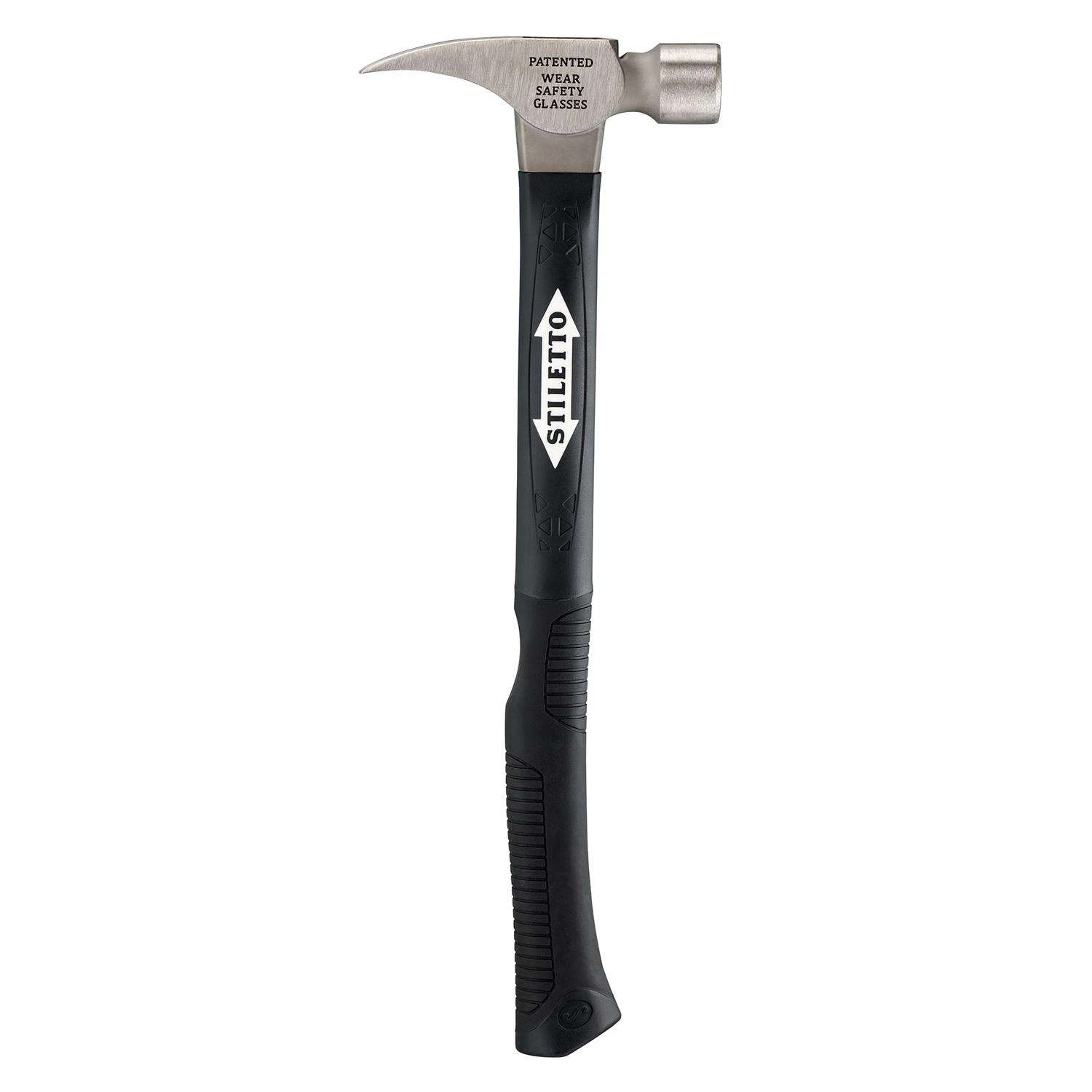 Stiletto 16 Oz Smooth Face Framing Hammer 18 In. Fiberglass Handle 2 Stiletto 16 Oz Smooth Face Framing Hammer 18 In. Fiberglass Handle - Image 2
