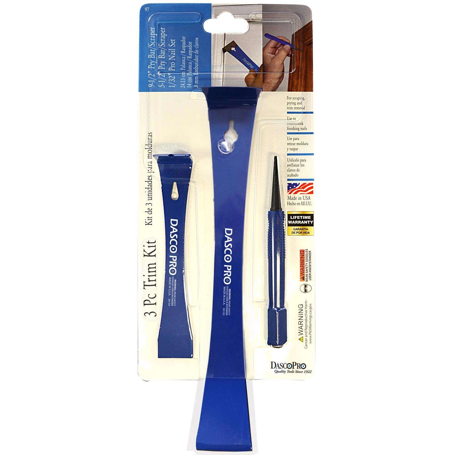 Dasco-Pro Multi-Purpose Trim Kit 3 Pc 1 Dasco-Pro Multi-Purpose Trim Kit 3 Pc