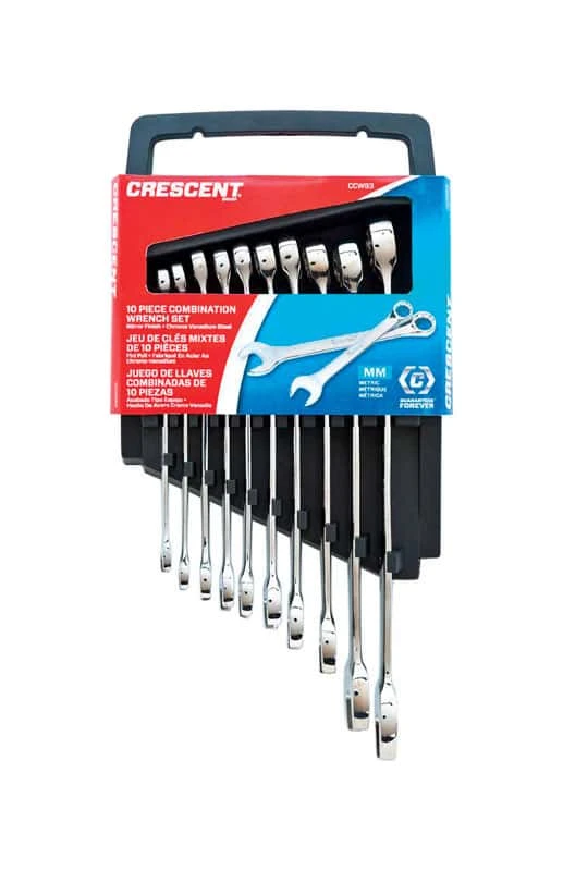Crescent 12 Point Metric Wrench Set 10 Pk 1 Crescent 12 Point Metric Wrench Set 10 Pk