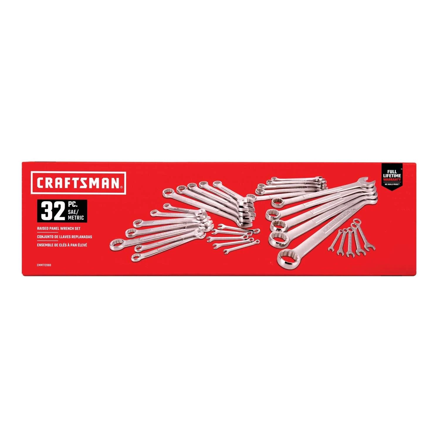 Craftsman 12 Point Metric And SAE Combination Wrench Set 32 Pc 2 Craftsman 12 Point Metric And SAE Combination Wrench Set 32 Pc - Image 2