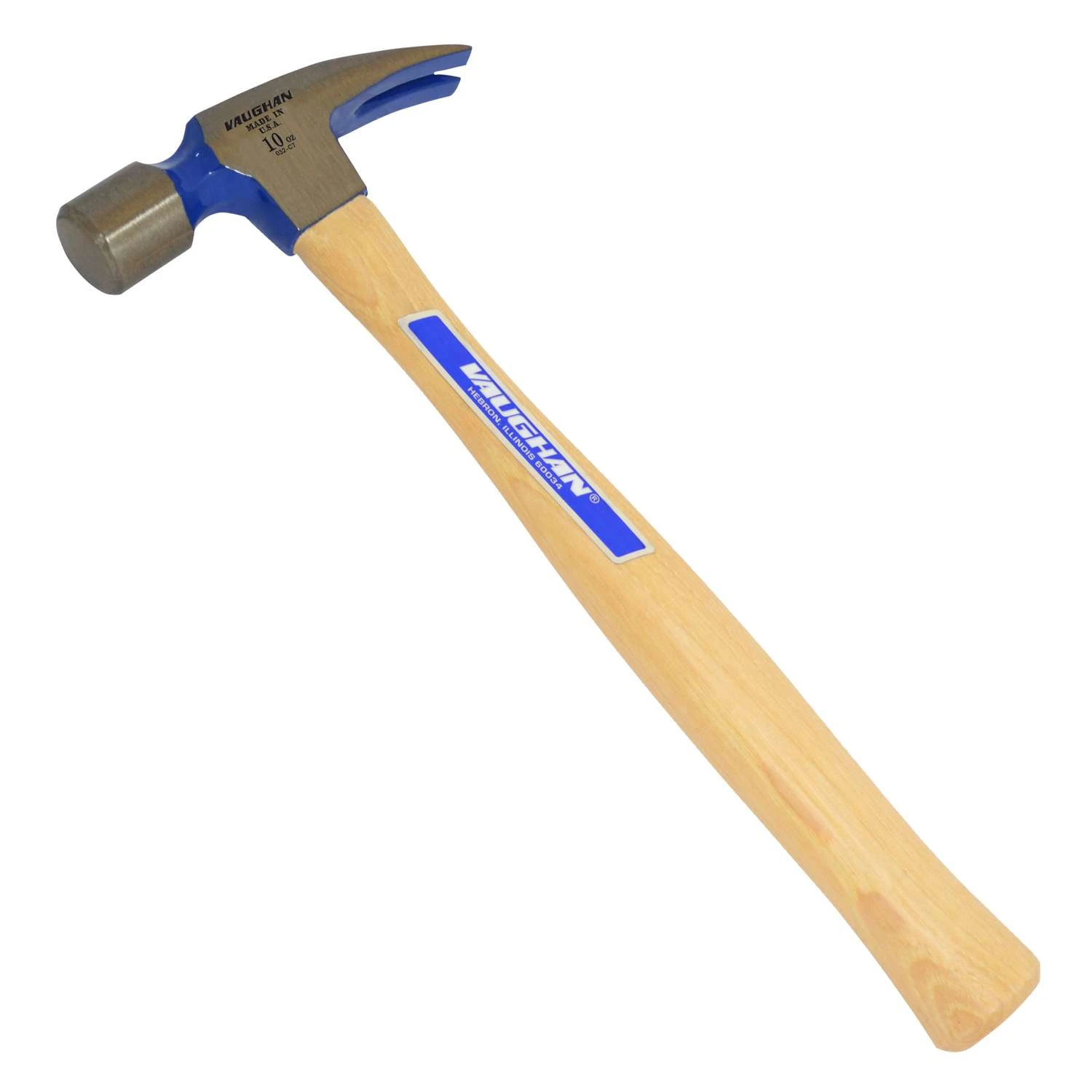 Vaughan Little Pro 10 Oz Smooth Face Rip Claw Hammer 11 In. Hickory Handle 1 Vaughan Little Pro 10 Oz Smooth Face Rip Claw Hammer 11 In. Hickory Handle