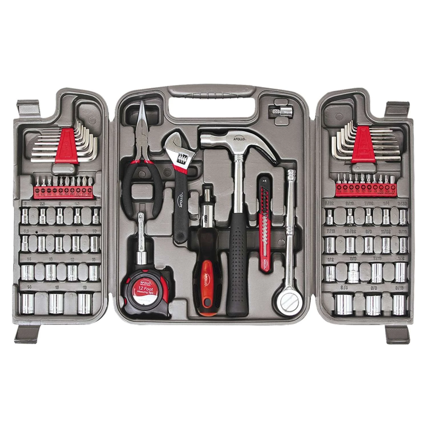 Apollo Tools Multi-Purpose Tool Kit 79 Pc 1 Apollo Tools Multi-Purpose Tool Kit 79 Pc