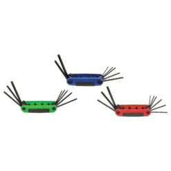 Eklind Ergo-Fold Assorted Metric And SAE Fold-Up Hex Key Sets 24 Pc