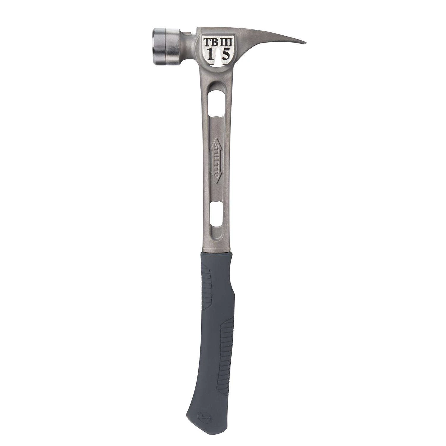 Stiletto Tibone 15 Oz Smooth Face Claw Hammer 18 In. Titanium Handle 1 Stiletto Tibone 15 Oz Smooth Face Claw Hammer 18 In. Titanium Handle