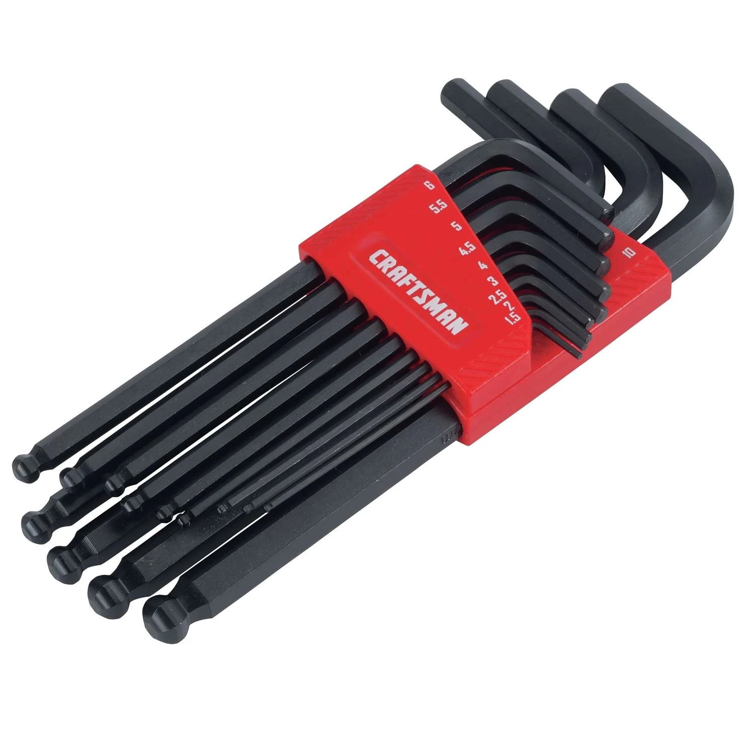 Craftsman Assorted Metric Long And Short Arm Ball End Hex Key Set 13 Pc 2 Craftsman Assorted Metric Long And Short Arm Ball End Hex Key Set 13 Pc - Image 2
