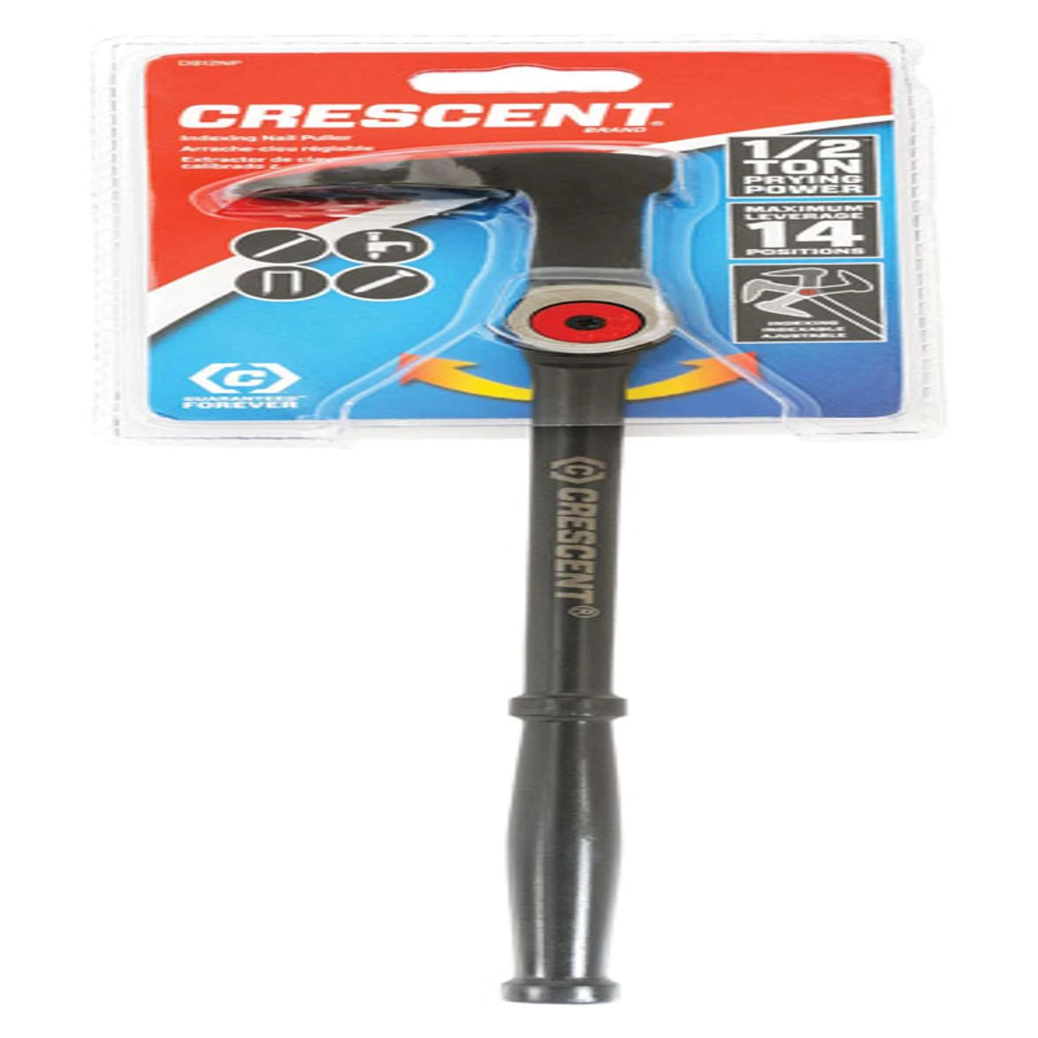 Crescent 12 In. Indexing Nail Puller 1 Pk 1 Crescent 12 In. Indexing Nail Puller 1 Pk