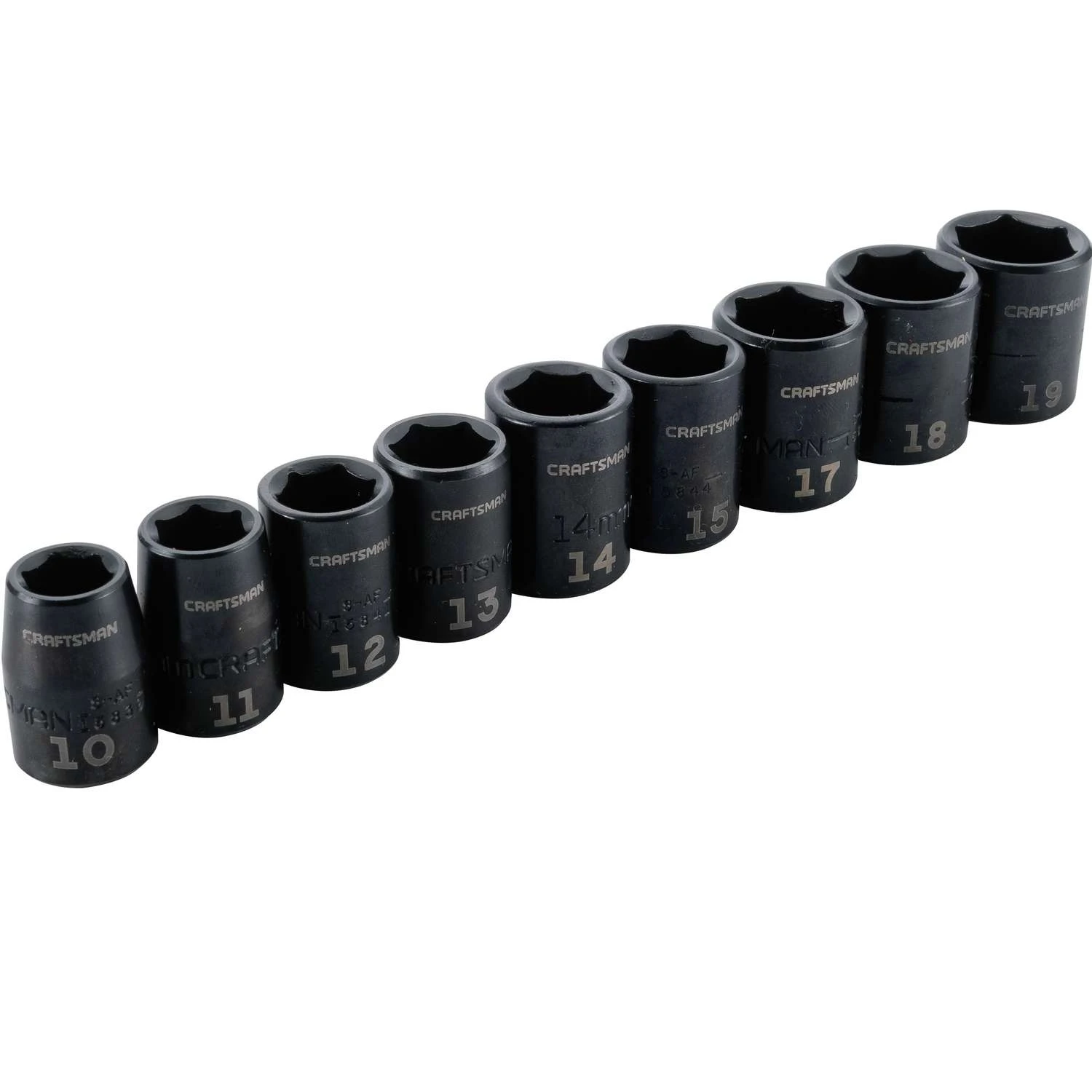 Craftsman 3/8 In. Drive Metric 6 Point Impact Socket Set 9 Pc 1 Craftsman 3/8 In. Drive Metric 6 Point Impact Socket Set 9 Pc