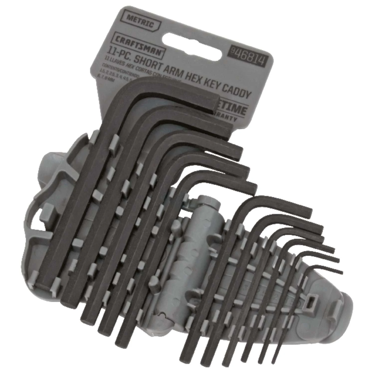 Craftsman 5/16 In. Metric Short Arm Hex Key Set 11 Pc 1 Craftsman 5/16 In. Metric Short Arm Hex Key Set 11 Pc