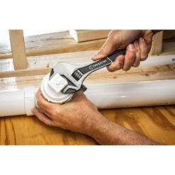 Crescent Metric And SAE Wide Jaw Adjustable Wrench 6 In. L 1 Pc 5 Crescent Metric And SAE Wide Jaw Adjustable Wrench 6 In. L 1 Pc -Irwin Store d8e7ea88 4093 42a1 bf3a 26a315519a4d