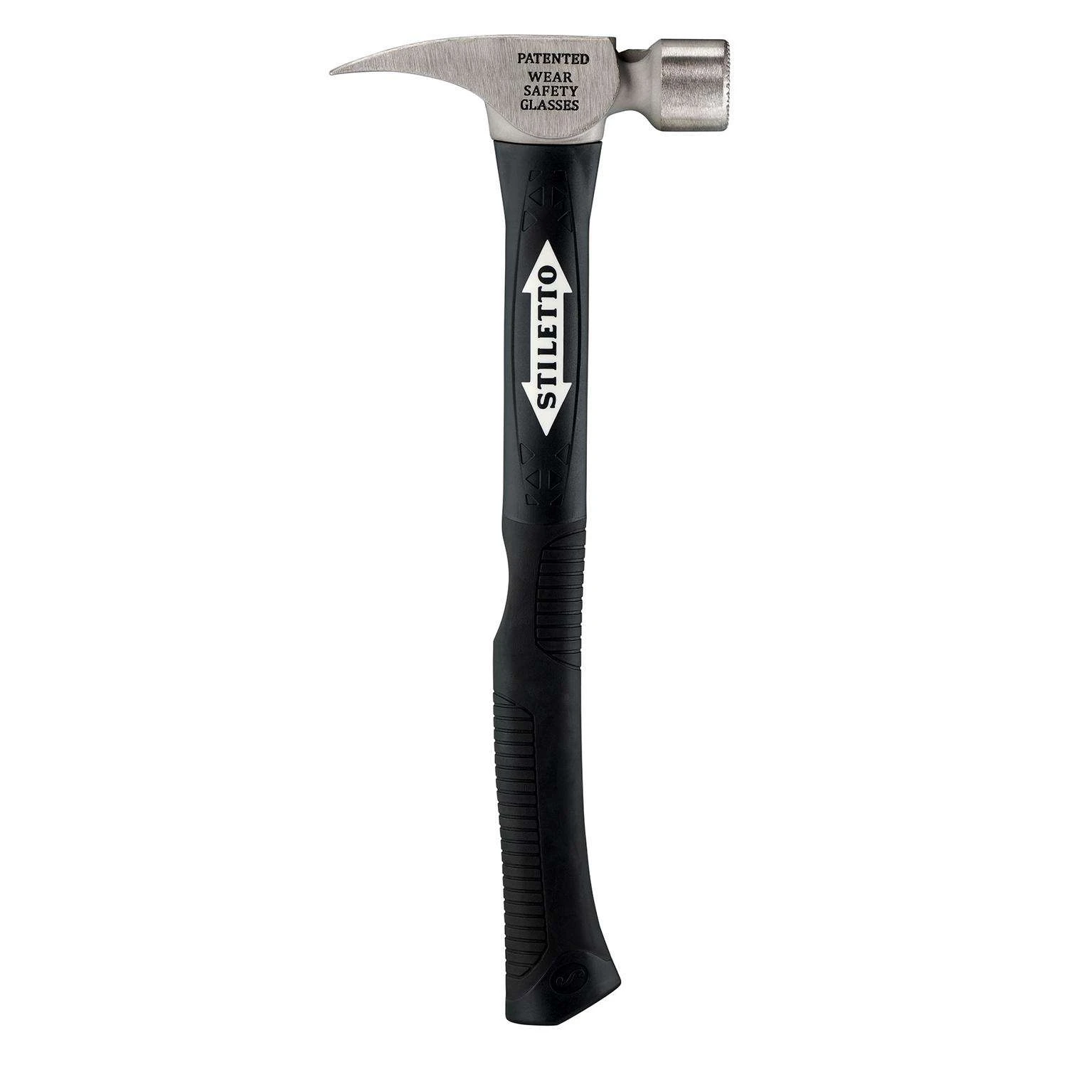 Stiletto 14 Oz Milled Face Framing Hammer 16 In. Titanium Handle 3 Stiletto 14 Oz Milled Face Framing Hammer 16 In. Titanium Handle - Image 3